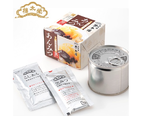 榮太棲 あんみつ（黒みつ）