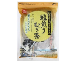 国内産六条大麦100％使用　粒煎りむぎ茶　30ｇ×15袋入